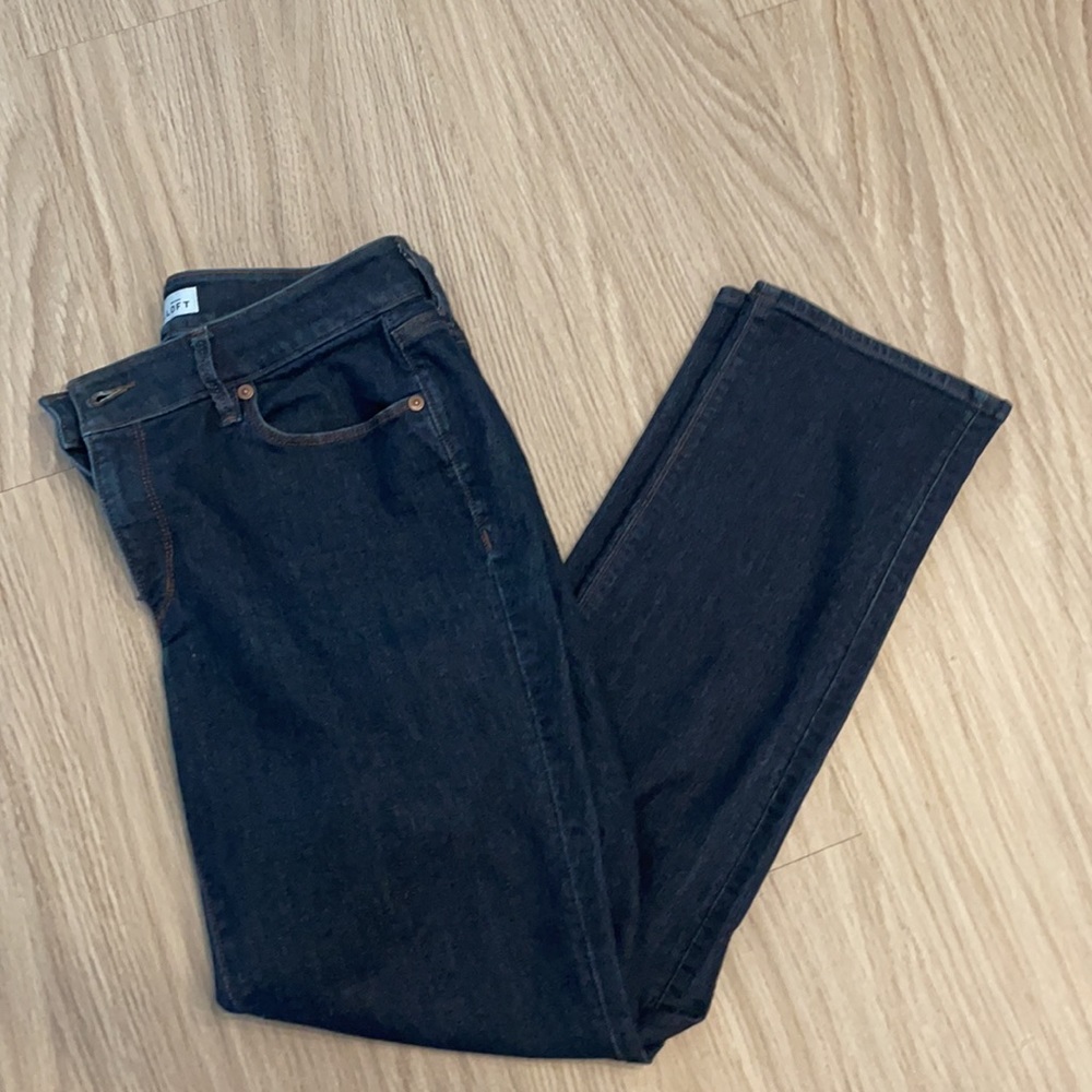 Loft dark blue jeans
